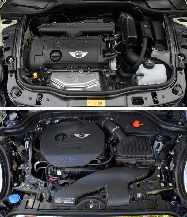 new mini old mini engine comparison