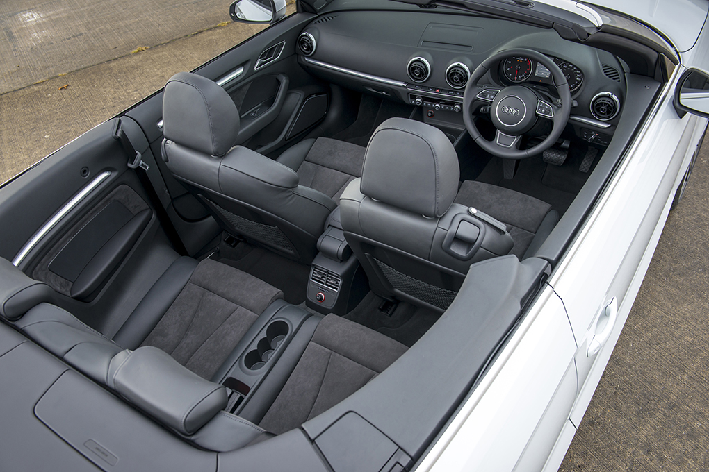 Audi A3 cabriolet 2014 overhead interior