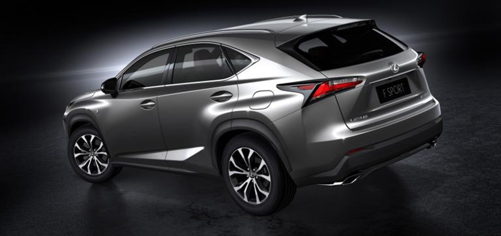 Lexus NX rear resized