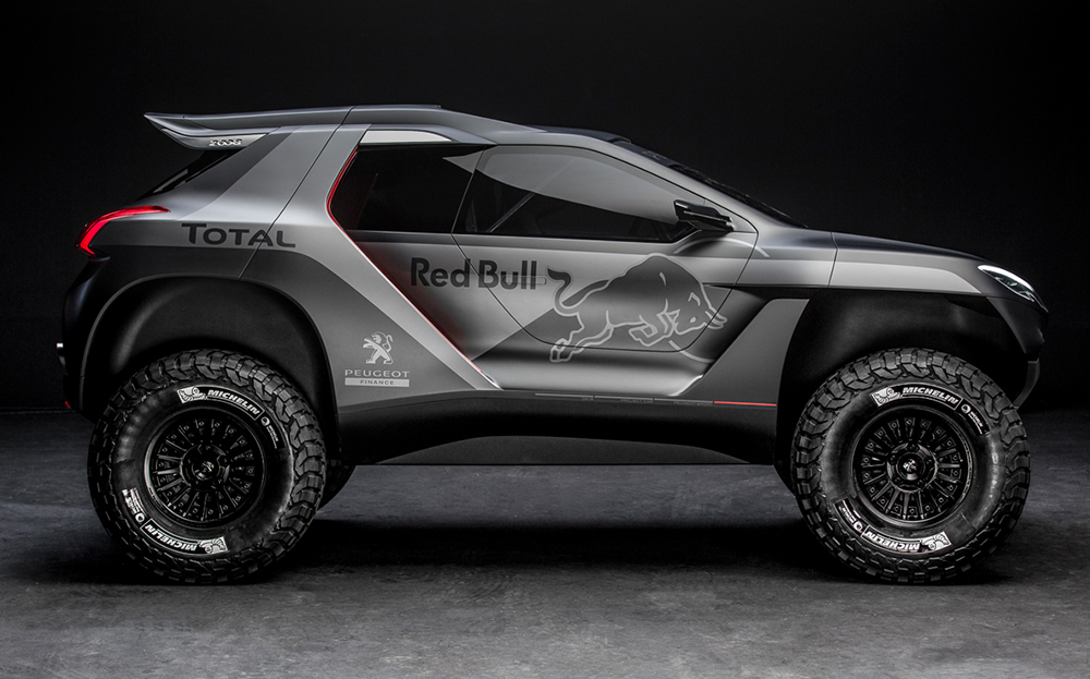 2015 Peugeot 2008 DKR rally car