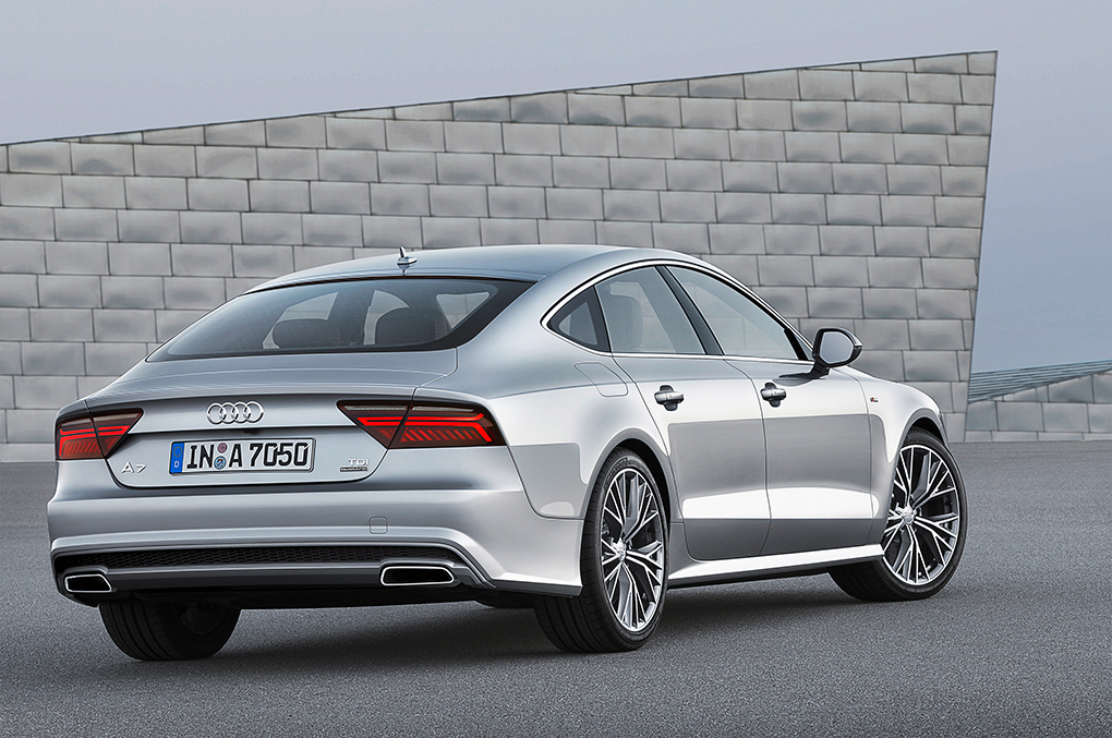 Audi A7 rear 2014