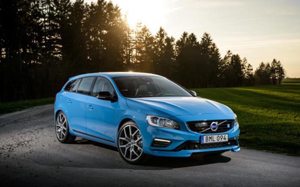 Jay Leno drives the Volvo V60 Polestar