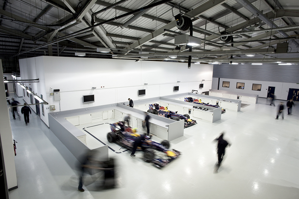 RED BULL F1 RACING FACTORY