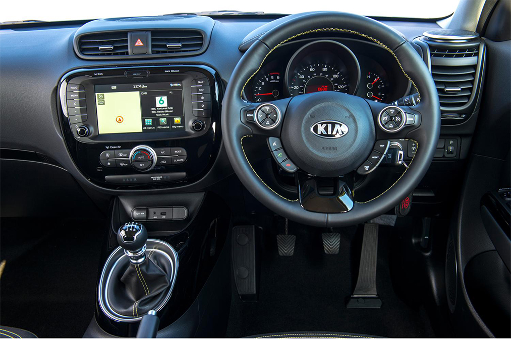 Clarkson Kia interior