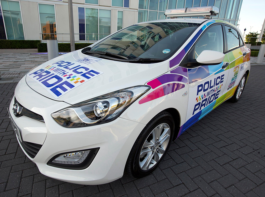 Pride car