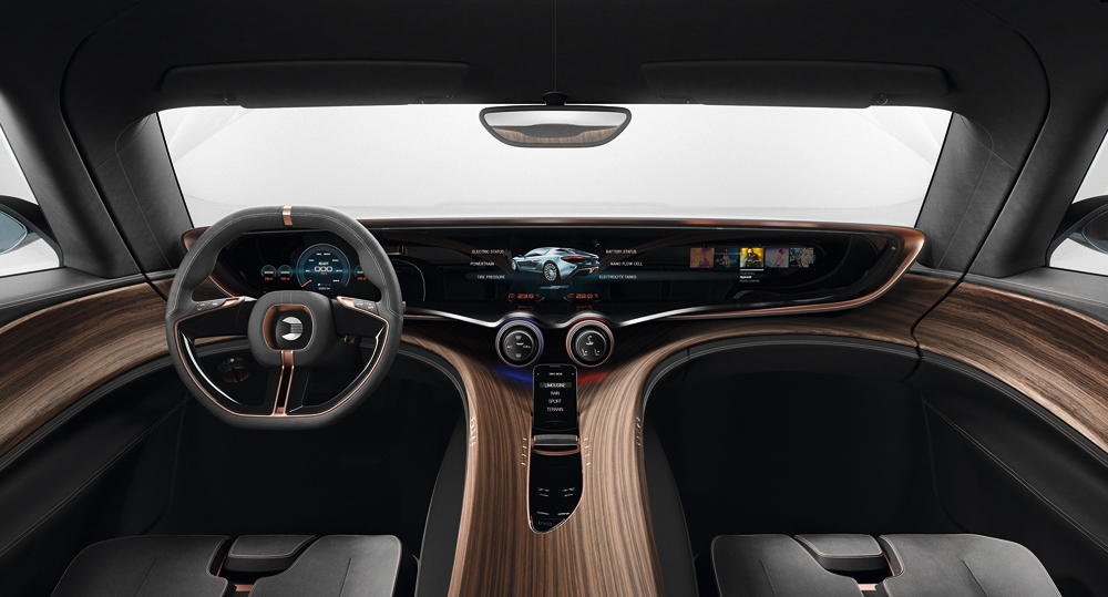 Quant e-Sportlimousine interior