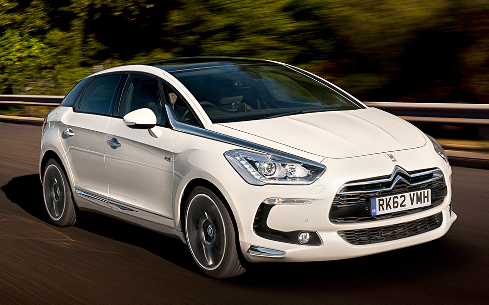 Most fuel efficient hybrids: Citroen DS5 Hybrid4