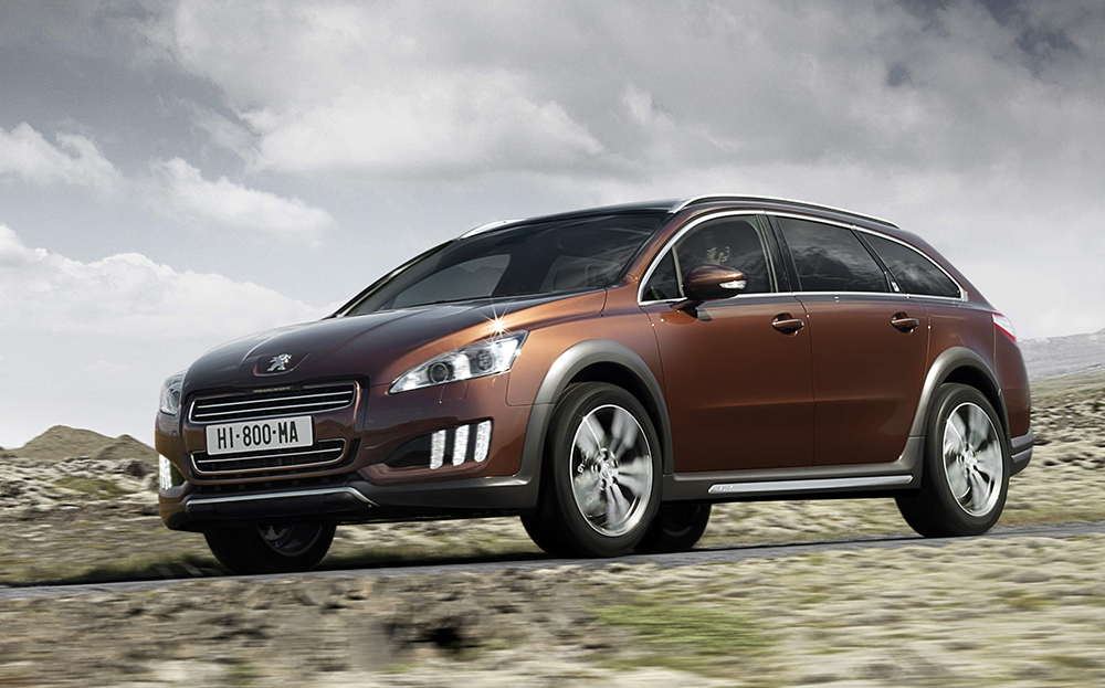 Most fuel efficient hybrids: Peugeot RXH Hybrid4