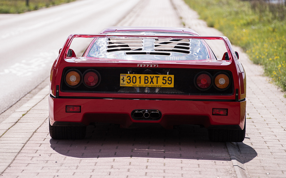 Mansell F40 rear