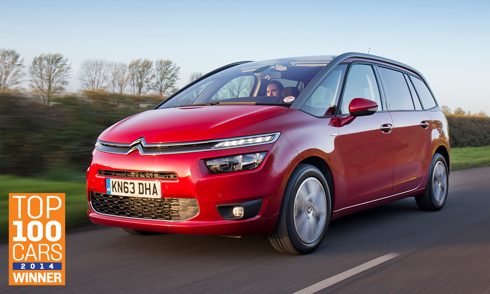 Citroen c4 grand picasso winner - sunday times top 100 cars 2014