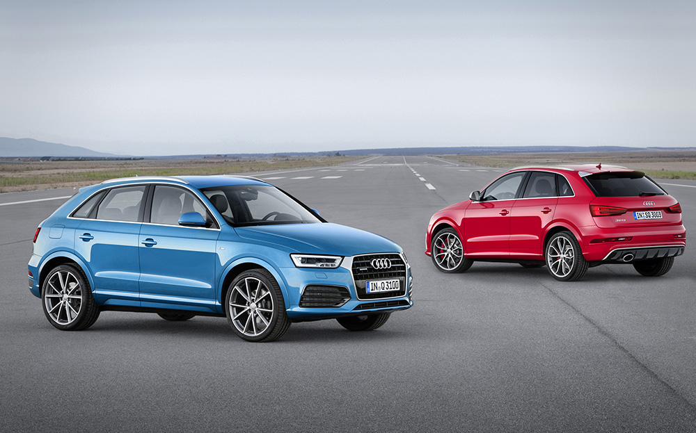 2015 Audi Q3 and RS Q3