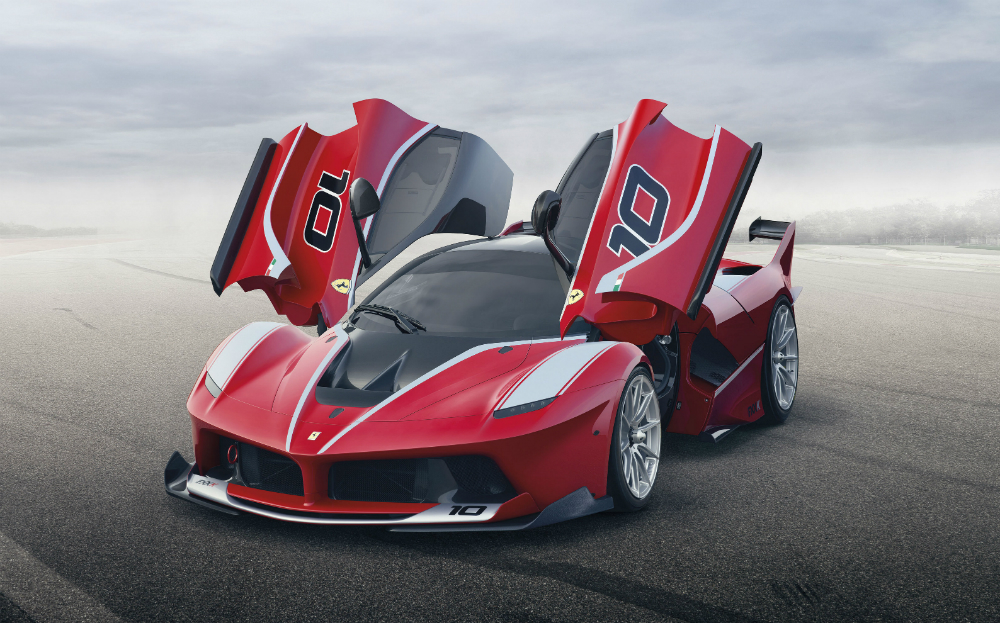 Ferrari FXXK front view