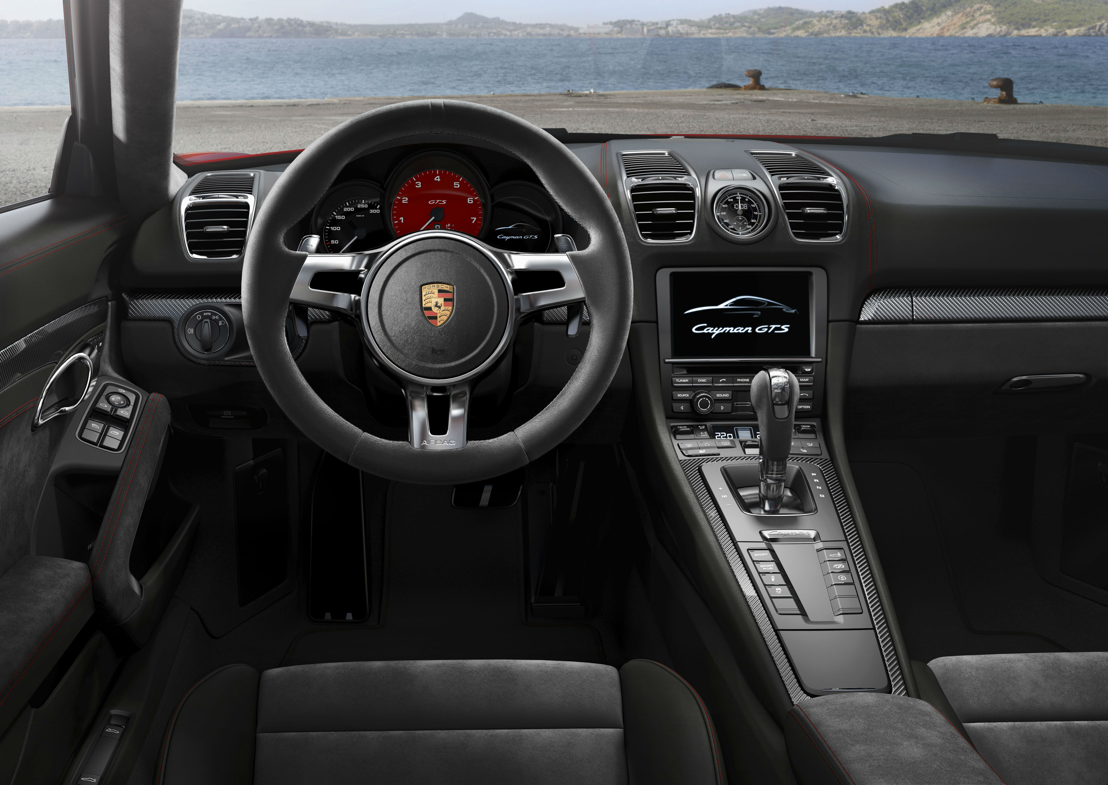 Porsche Cayman GTS interior