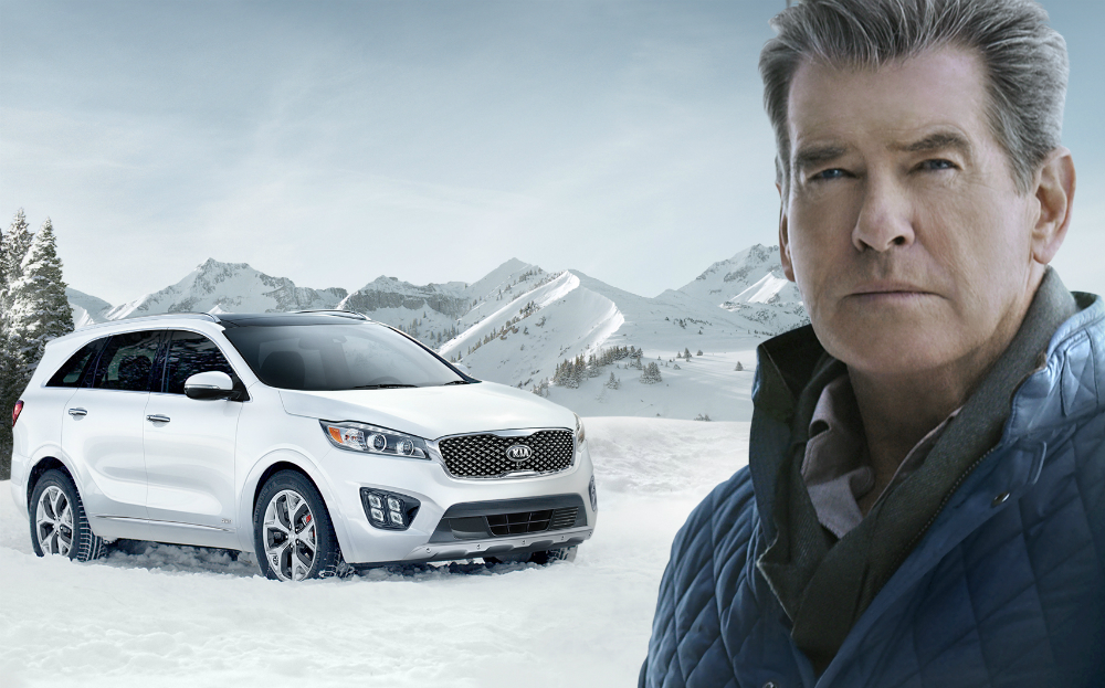 Kia Super Bolw 2015 ad with Pierce Brosnan