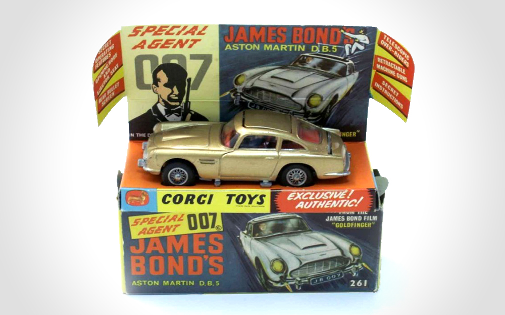 1964 Corgi Aston Martin DB5 - James Bond Goldfinger DB5