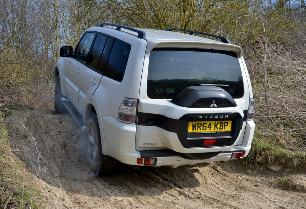 Mitsubishi Shogun 4x4 off-road review