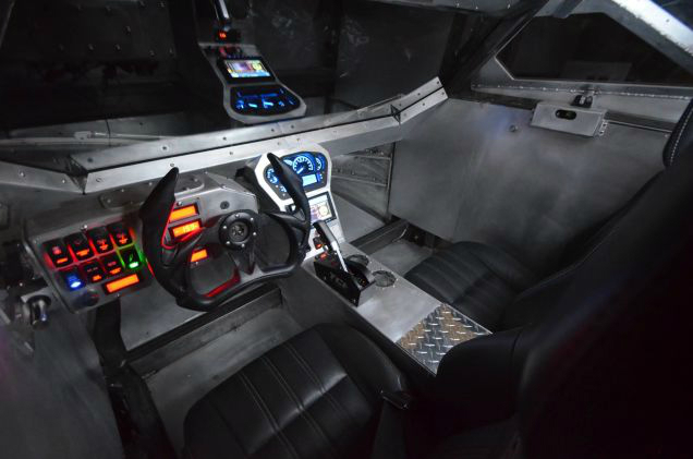 Howe & Howe Ripsaw EV-2 interior