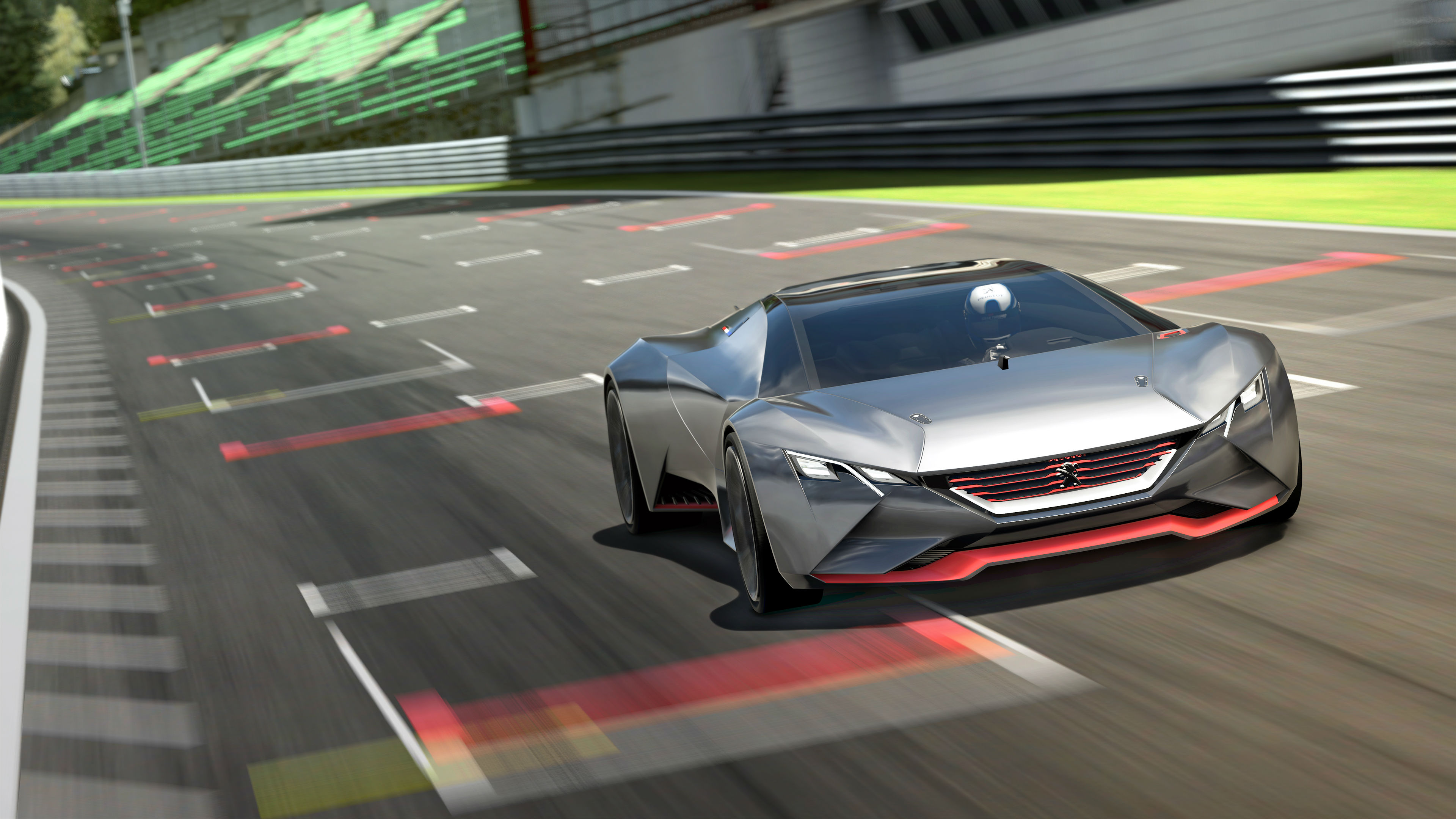 Peugeot Vision Gran Turismo is a virtual 875bhp machine