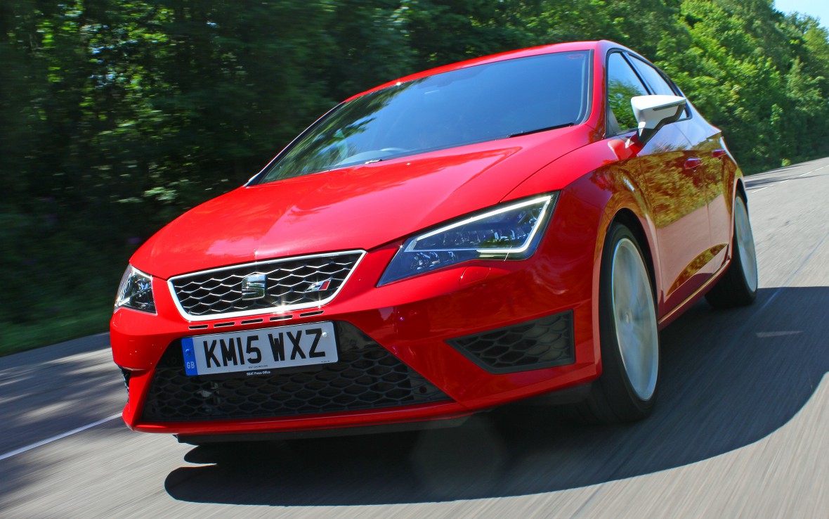 Seat Leon Cupra 280 versus Honda Civic Type R 2015