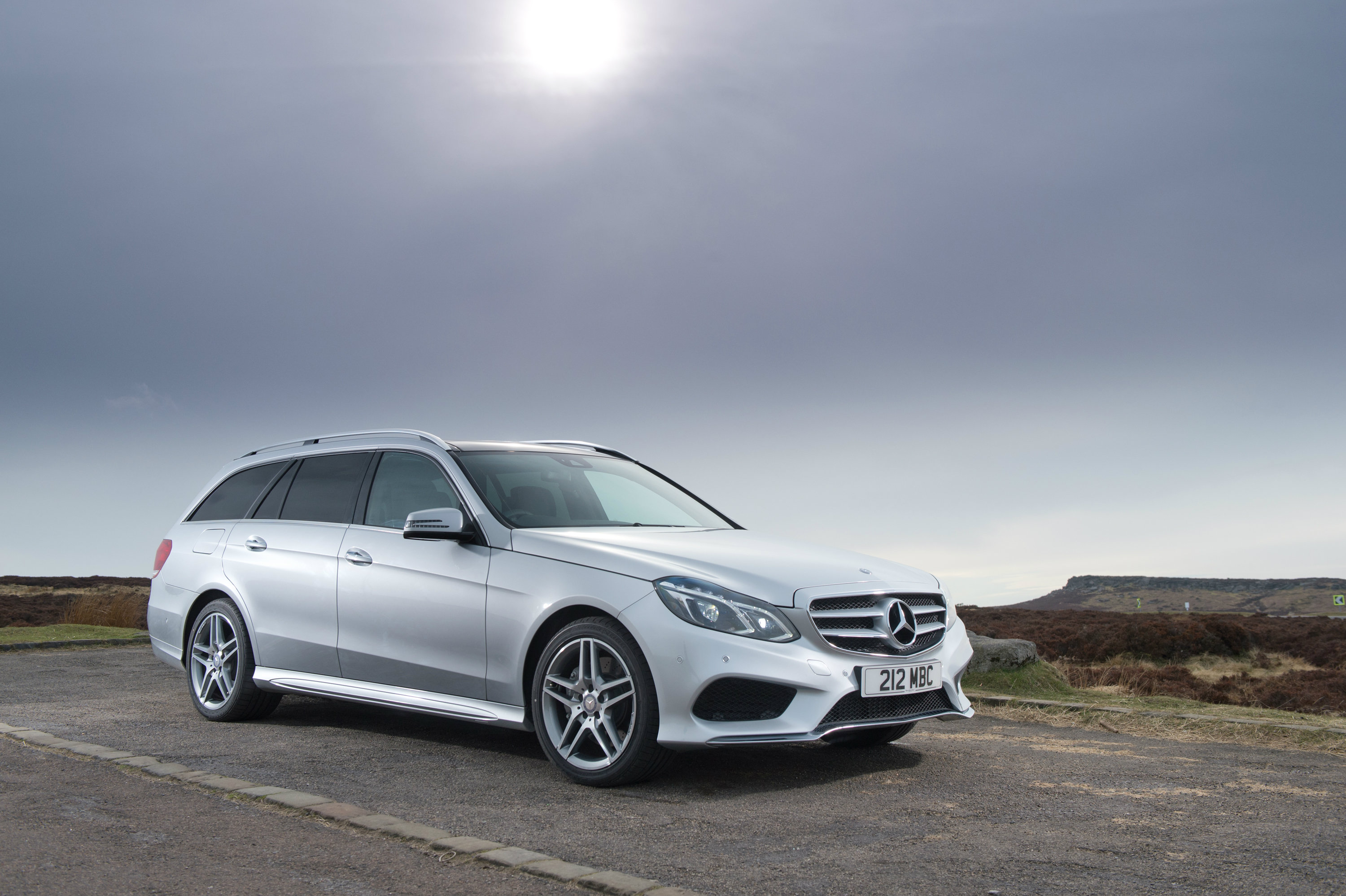 Mercedes E-class estate has a 695-litre boot 