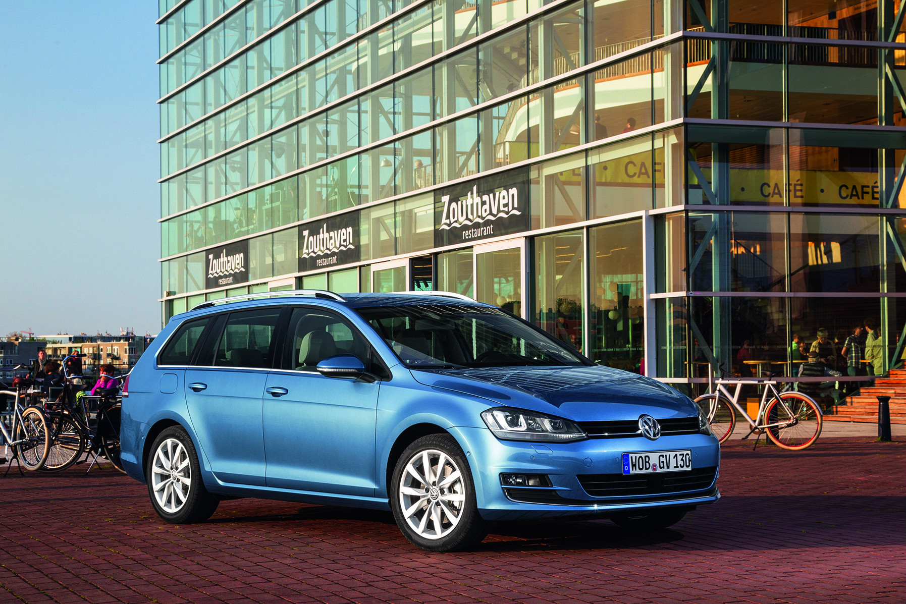 VW Golf estate has a 605-litre boot