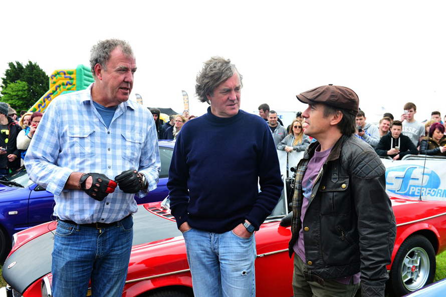 Behind the scenes of the gang's last Top Gear