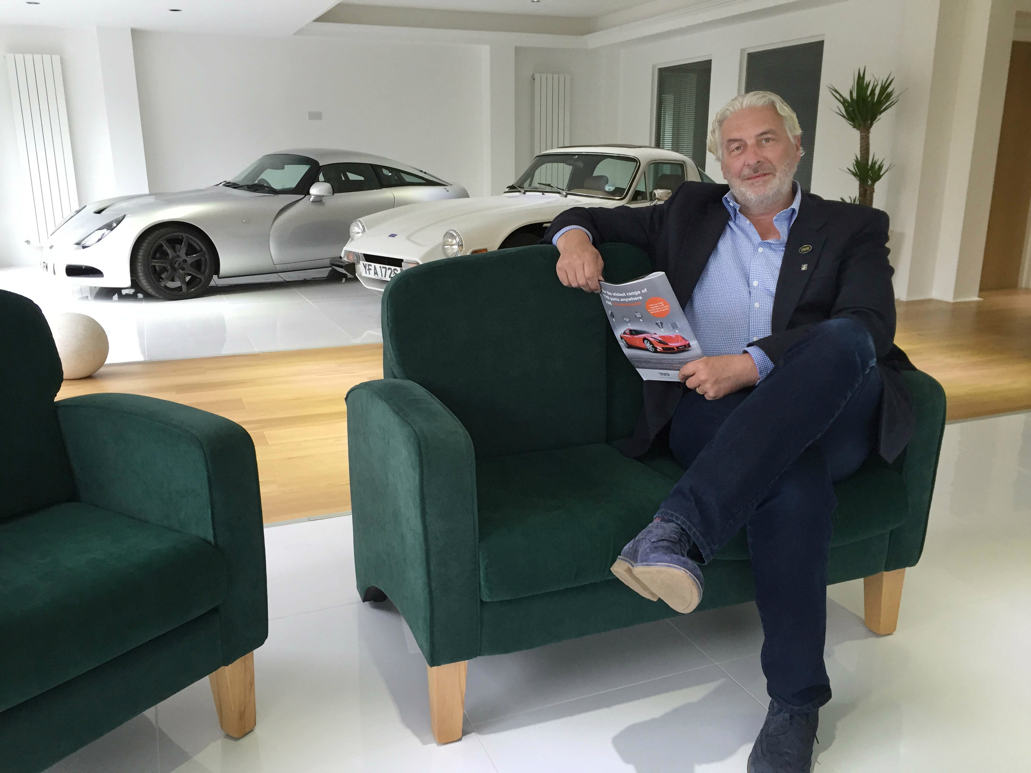 Les Edgar Chairman of TVR