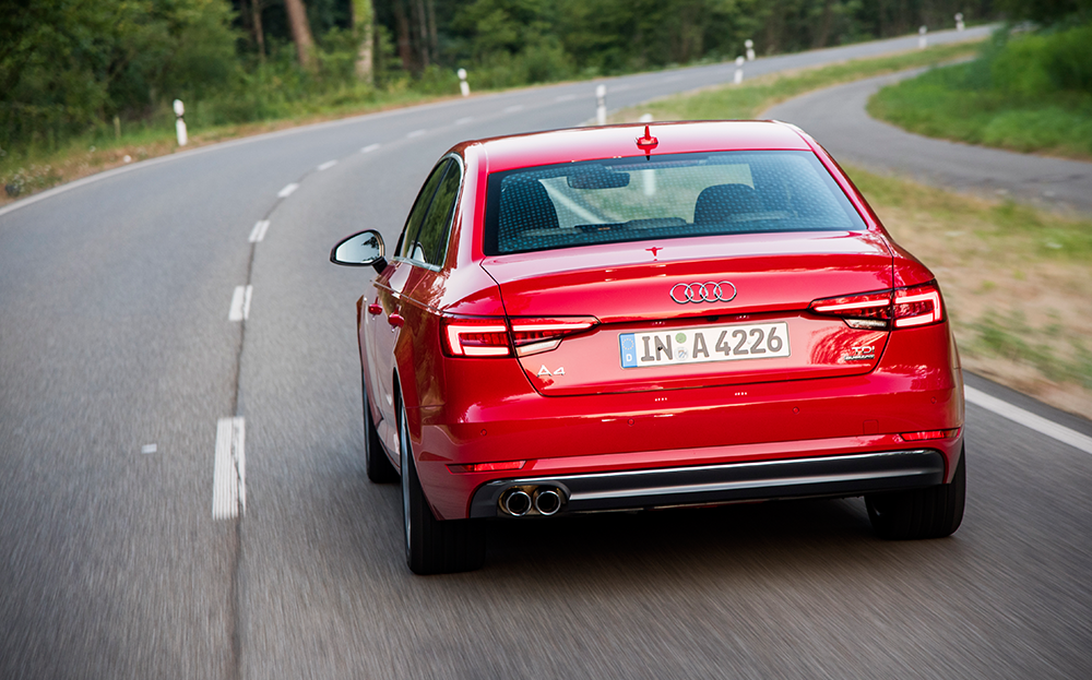 2016 Audi A4 rear