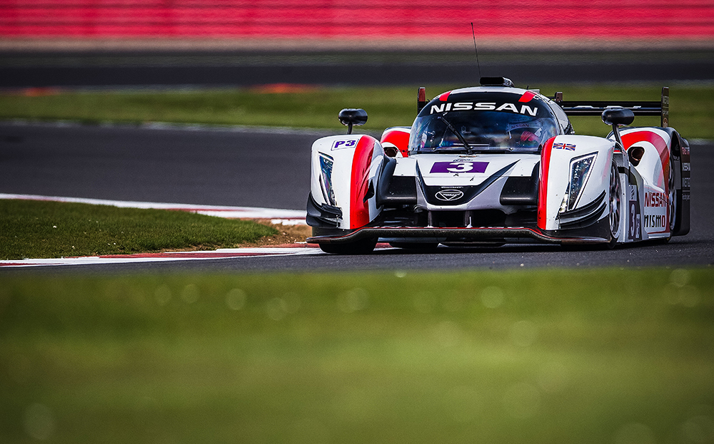 Sir Chris Hoy in the Ginetta-Nissan LMP3 ELMS car