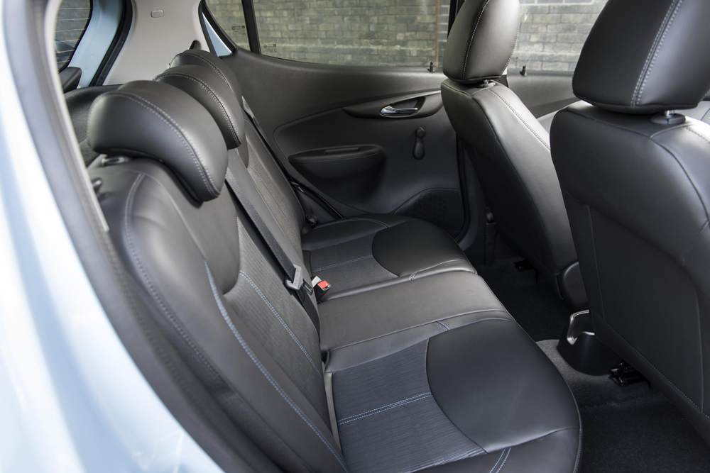 2015 Vauxhall Viva rear seats: review by Will Dron of The Sunday Times Driving