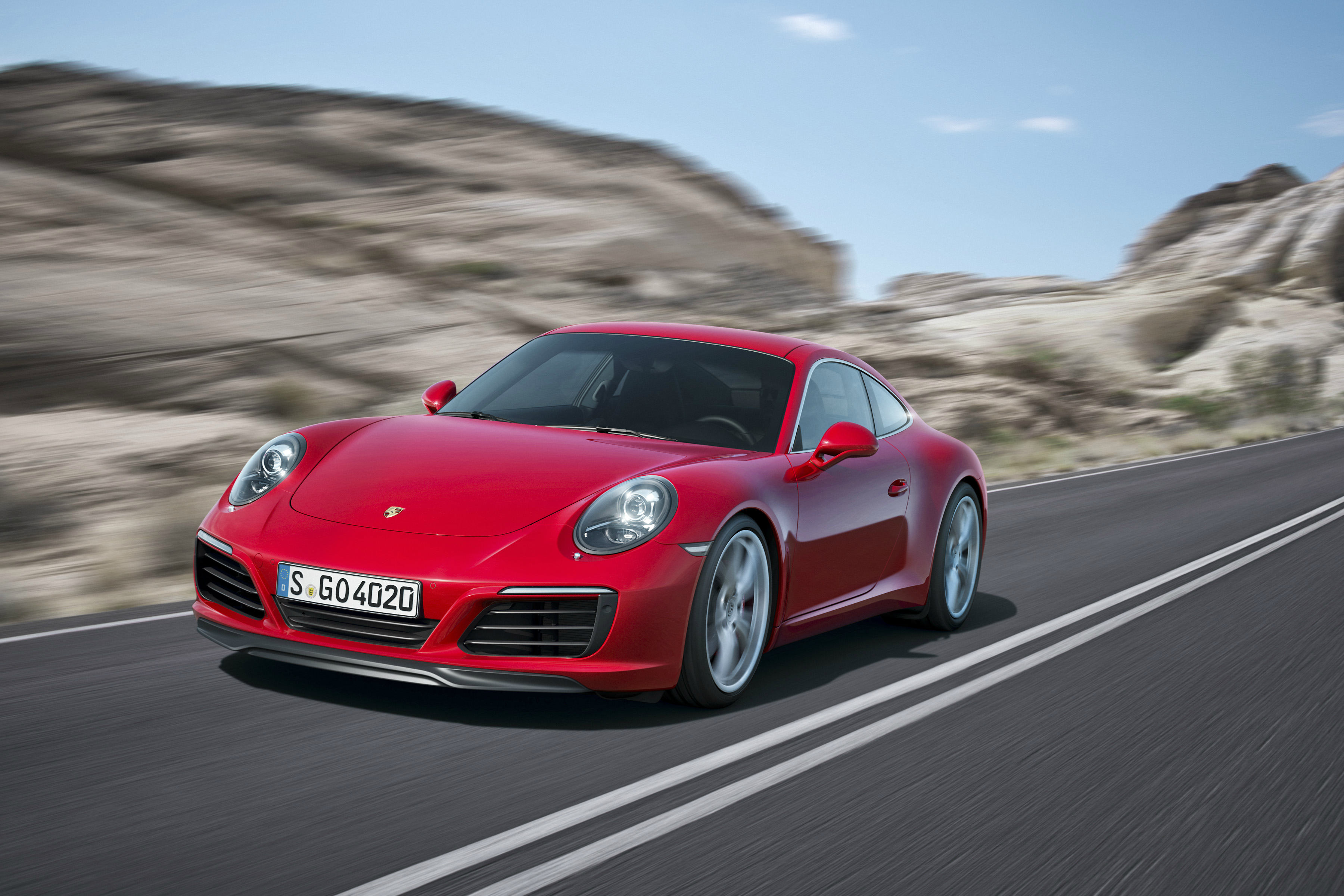 The new 2016 Porsche 911 Carrera range