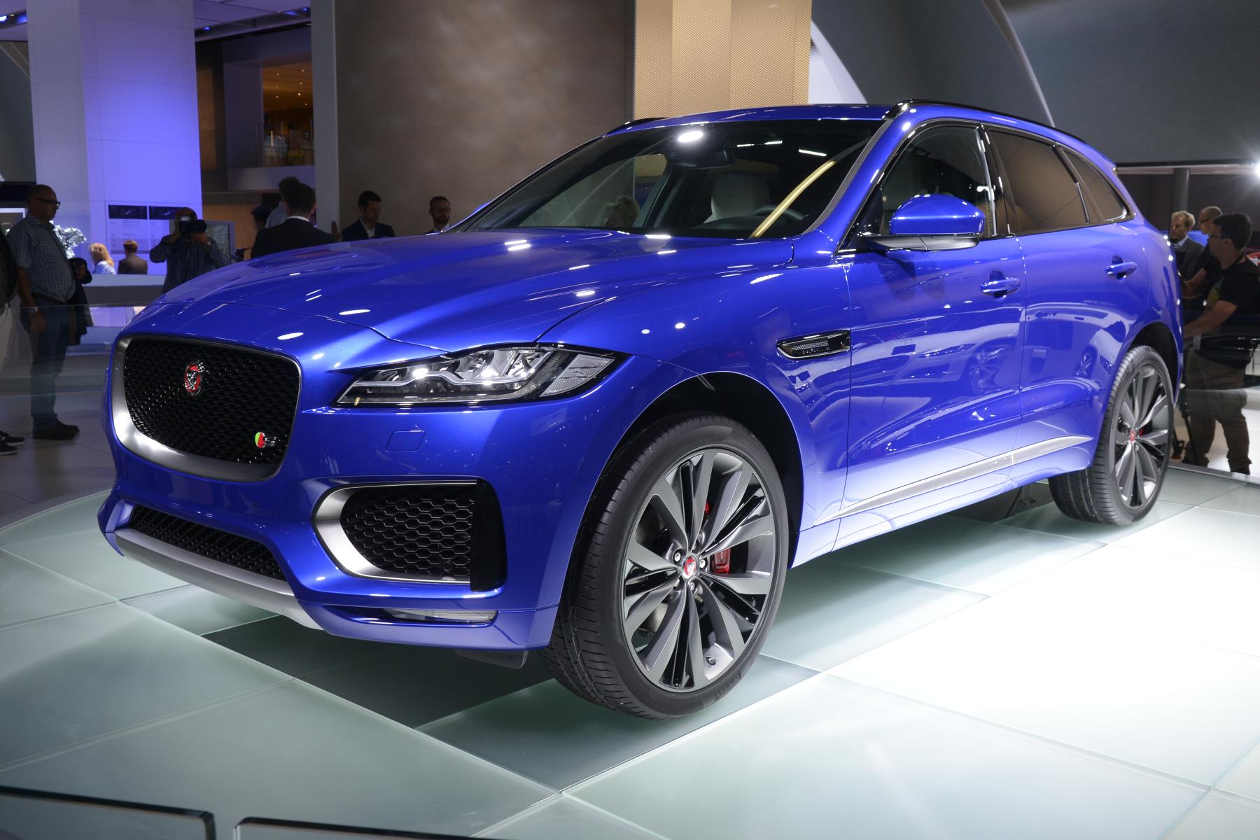 2015 Frankfurt motor show: Jaguar F-Pace