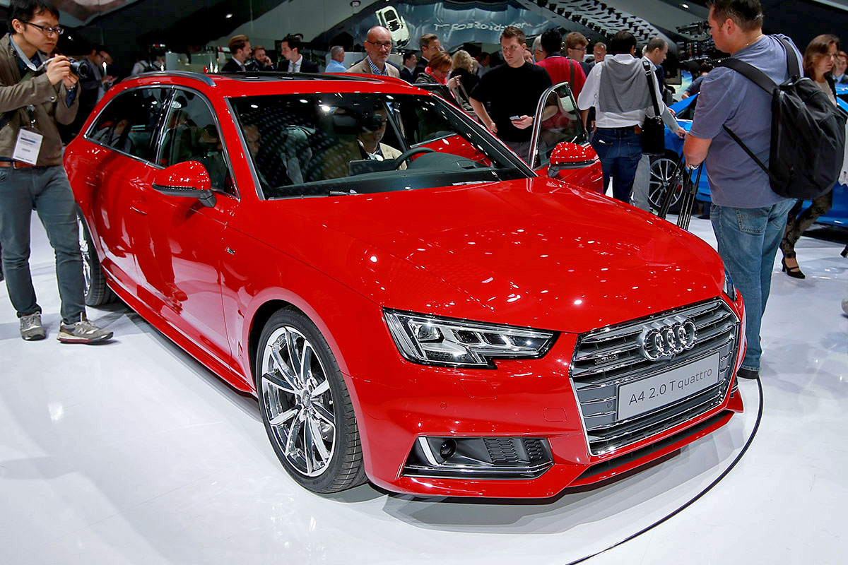 2015 Frankfurt motor show: Audi A4