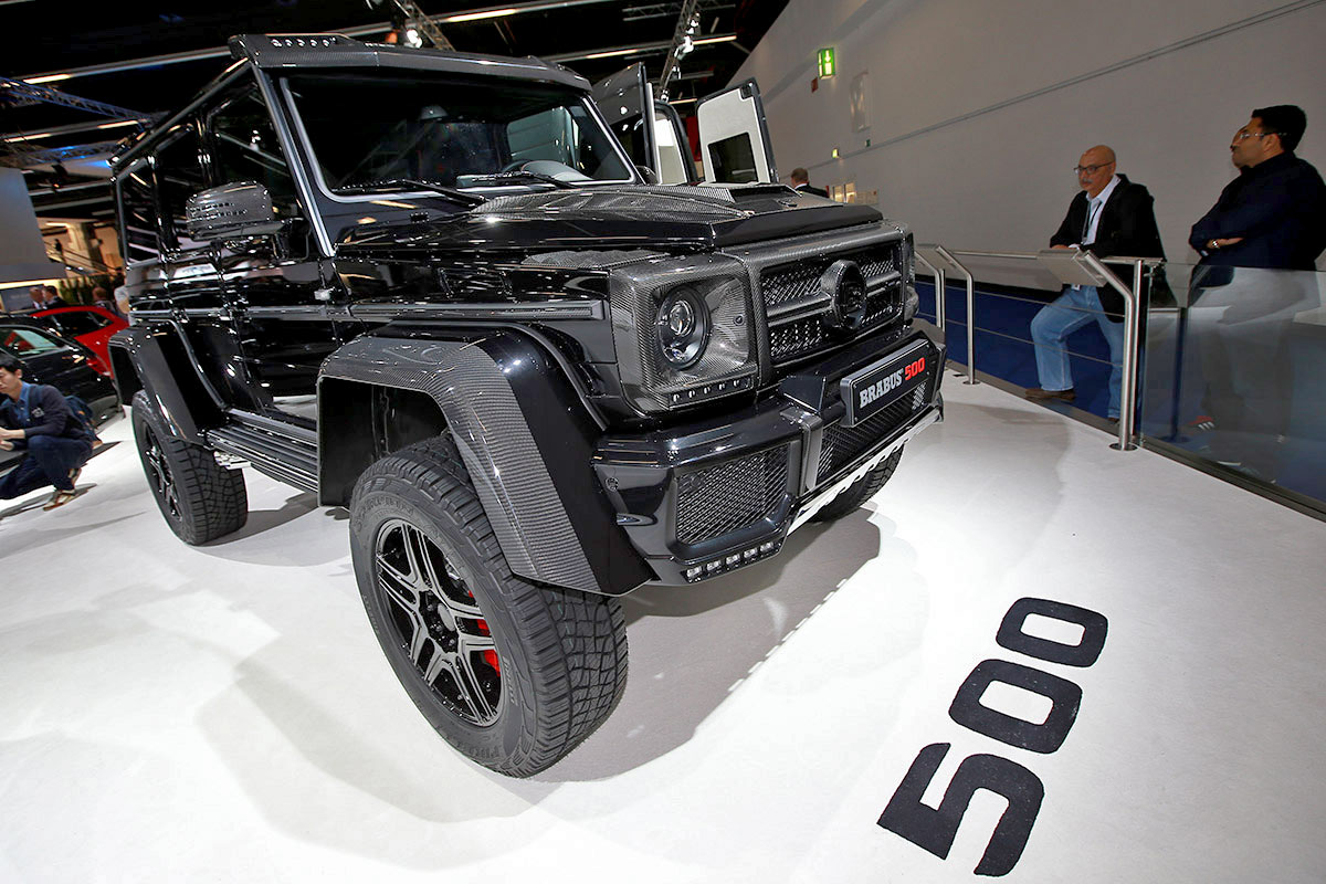 2015 Frankfurt motor show: Brabus G-class