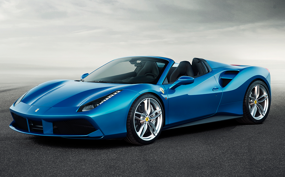 Ferrari 488 Spider details and pictures