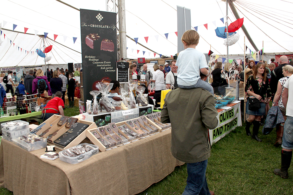 Britain's Best tent, CarFest South 2015