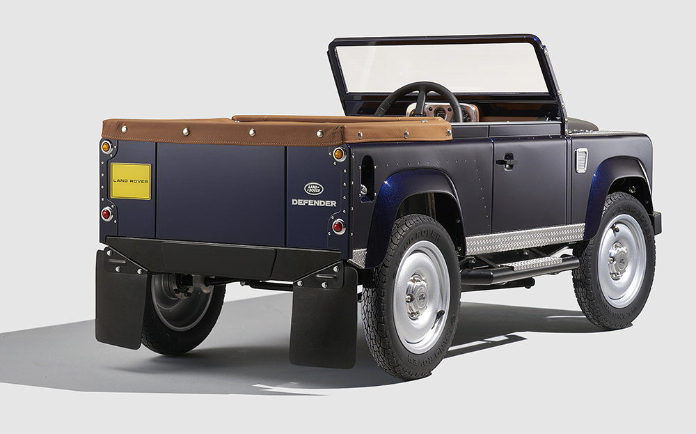 Land Rover Defender pedal car unveiled at 2015 Frankfurt motor show IAA