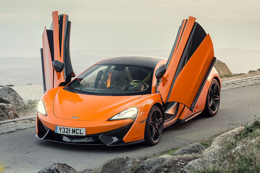 McLaren first drive