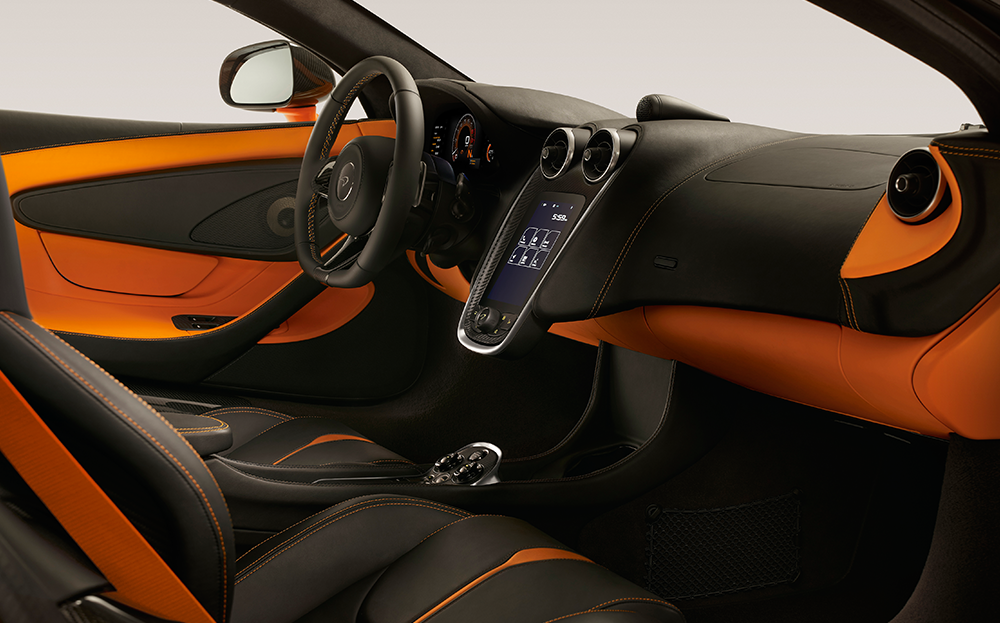 McLaren 570S interior