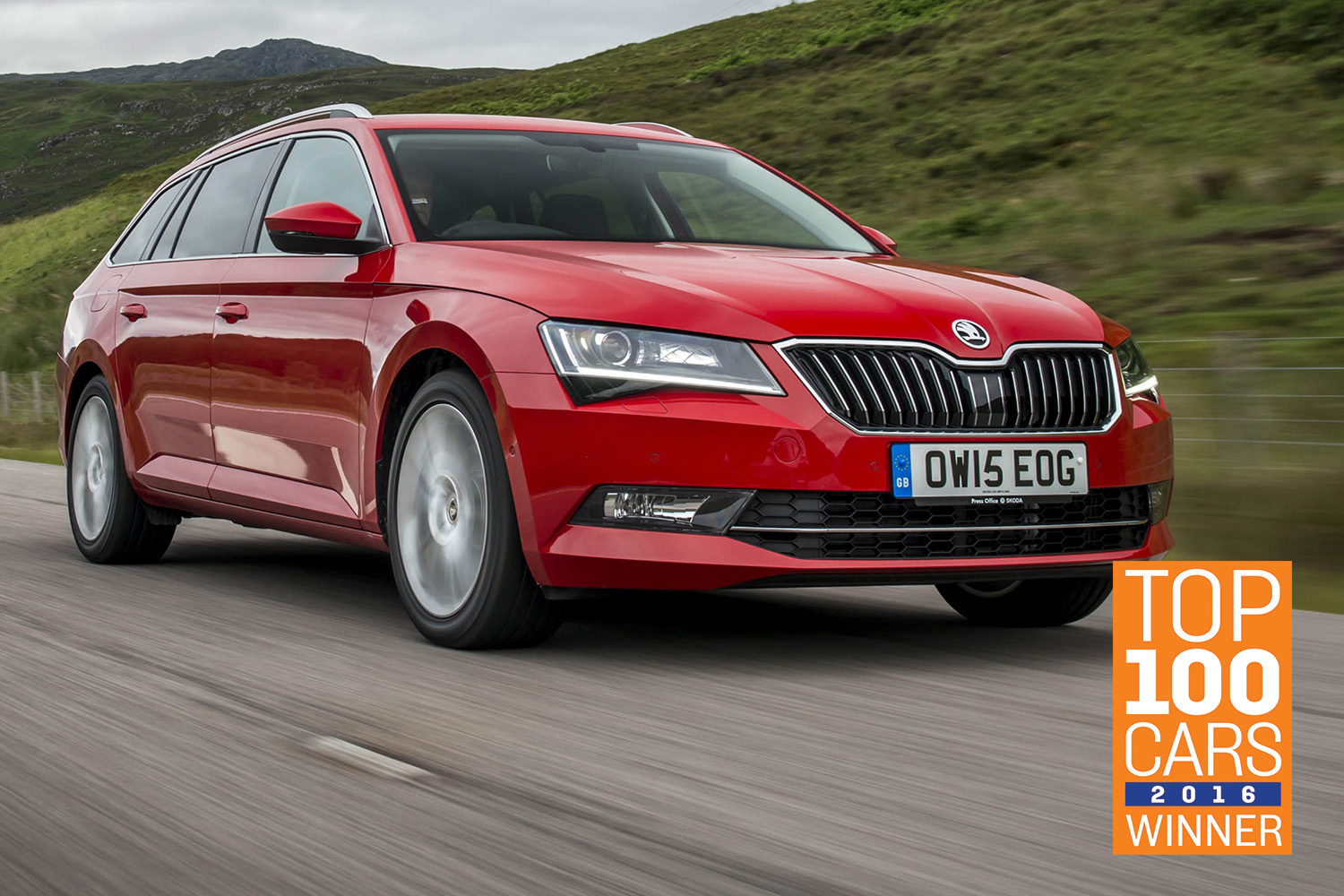 Skoda Superb estate: The Sunday Times Top 100 Cars - Best Large Estate Car