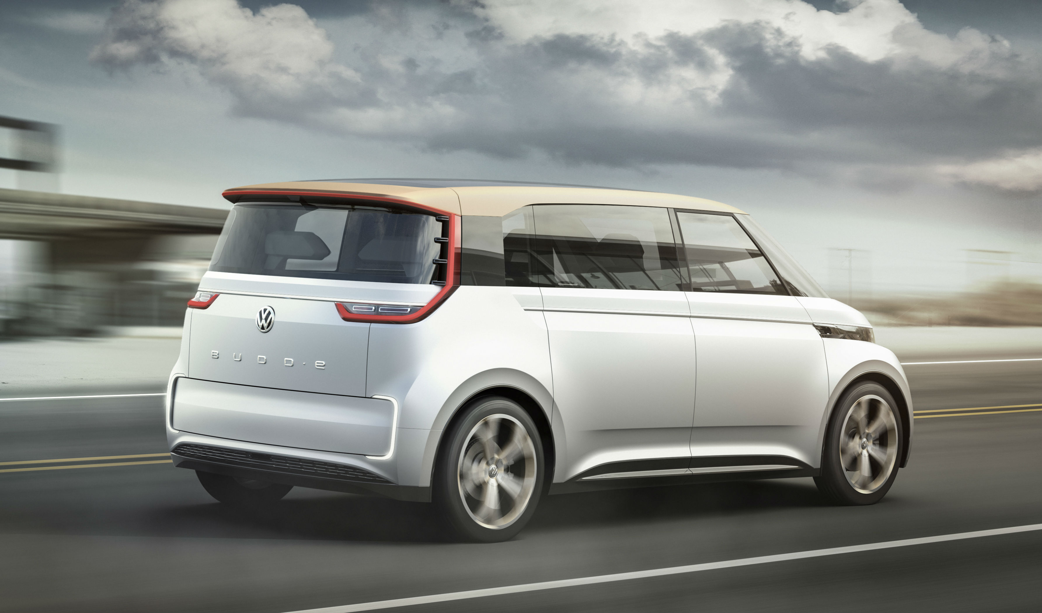 Volkswagen Budd-e concept car at CES 2016