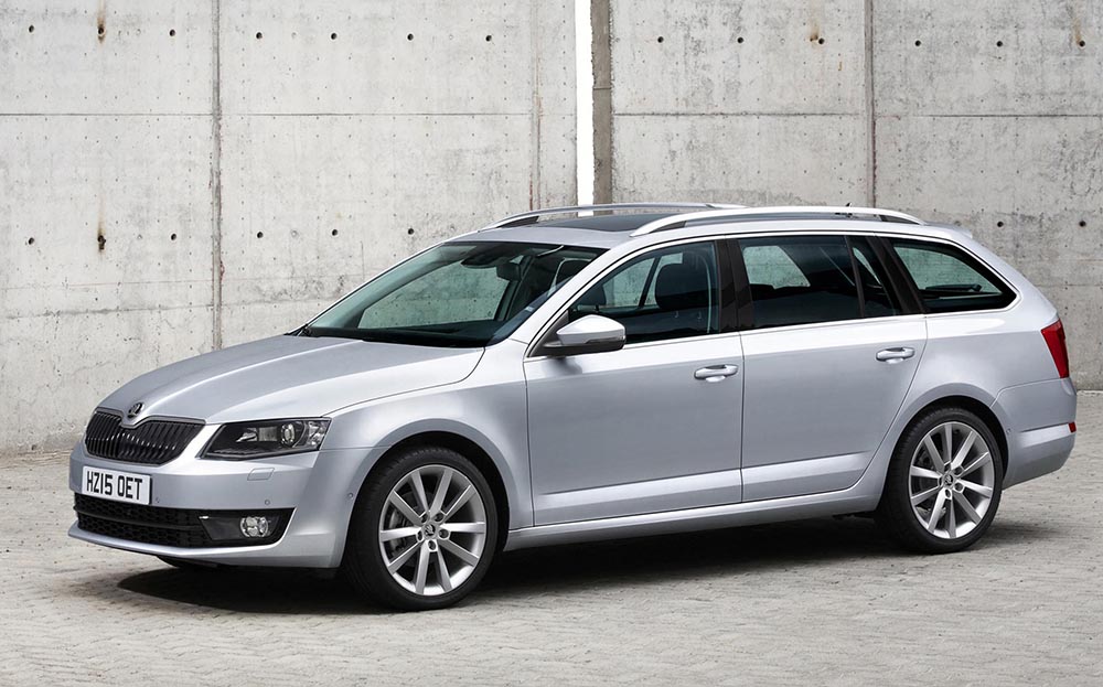 Skoda Octavia estate: : The Sunday Times Top 100 Cars 2016 - Top 5 Mid-size Estates