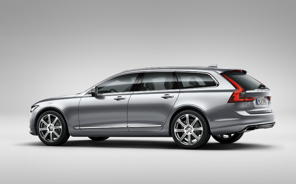 First pictures and details of the 2016 Volvo V90 large estate car