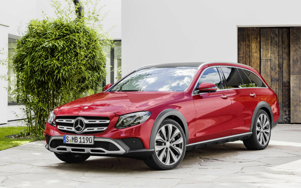 The star cars of the 2016 Paris motor show, including the Mercedes E-class All-Terrain