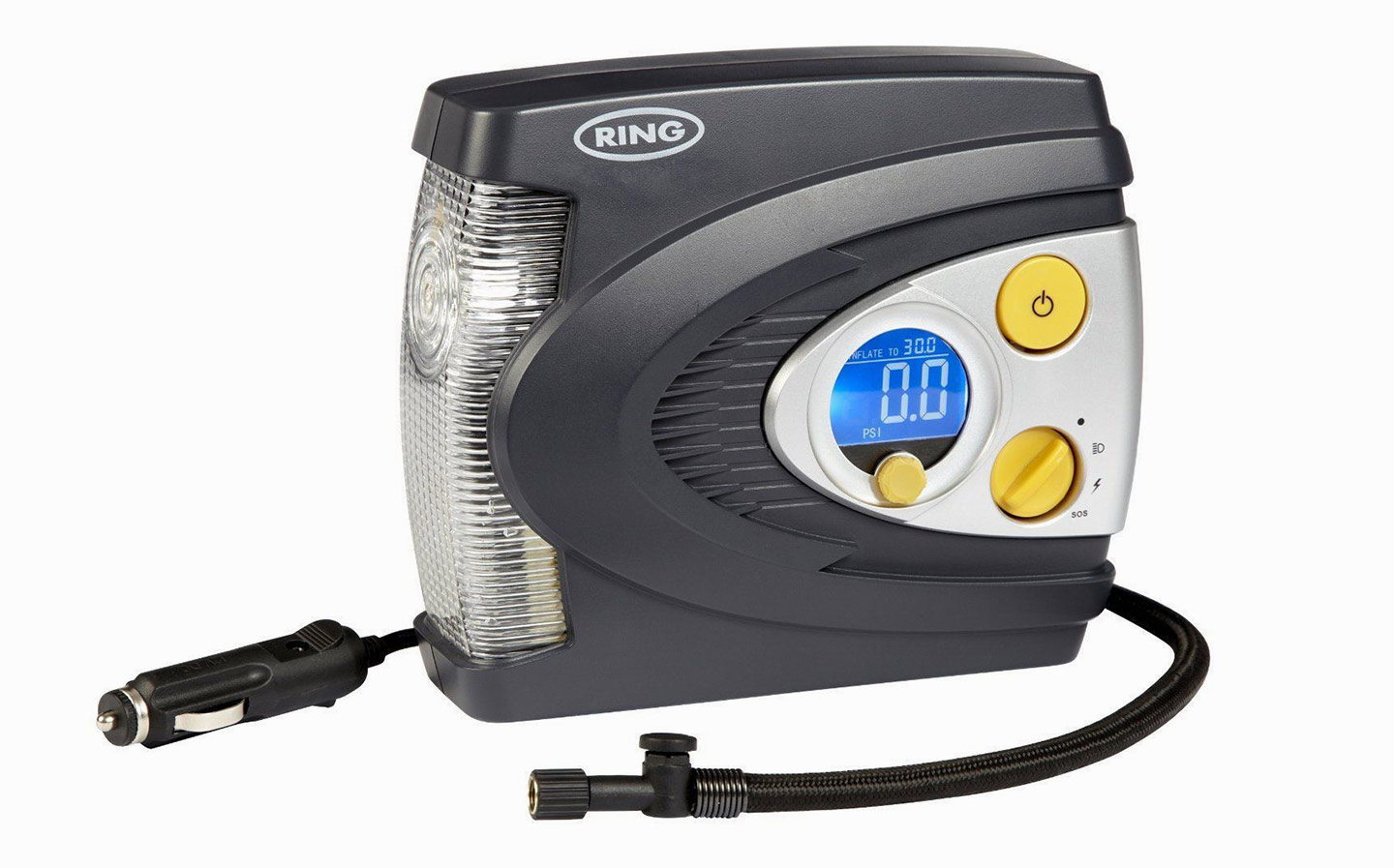 Ring 12V Digital with LED Light air compressor review