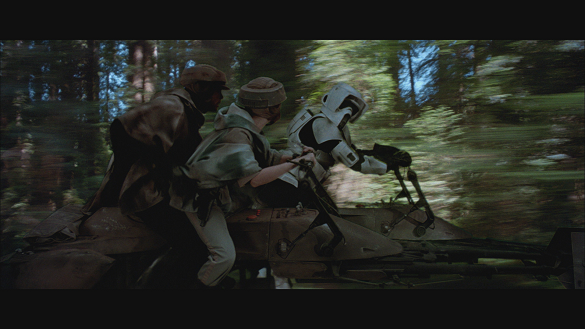 Star Wars: Return of the Jedi speeder bike