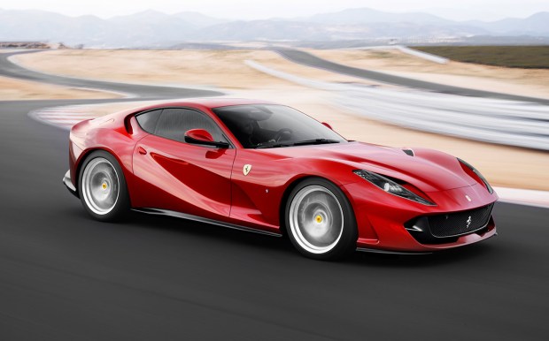 Ferrari 812 Superfast review action