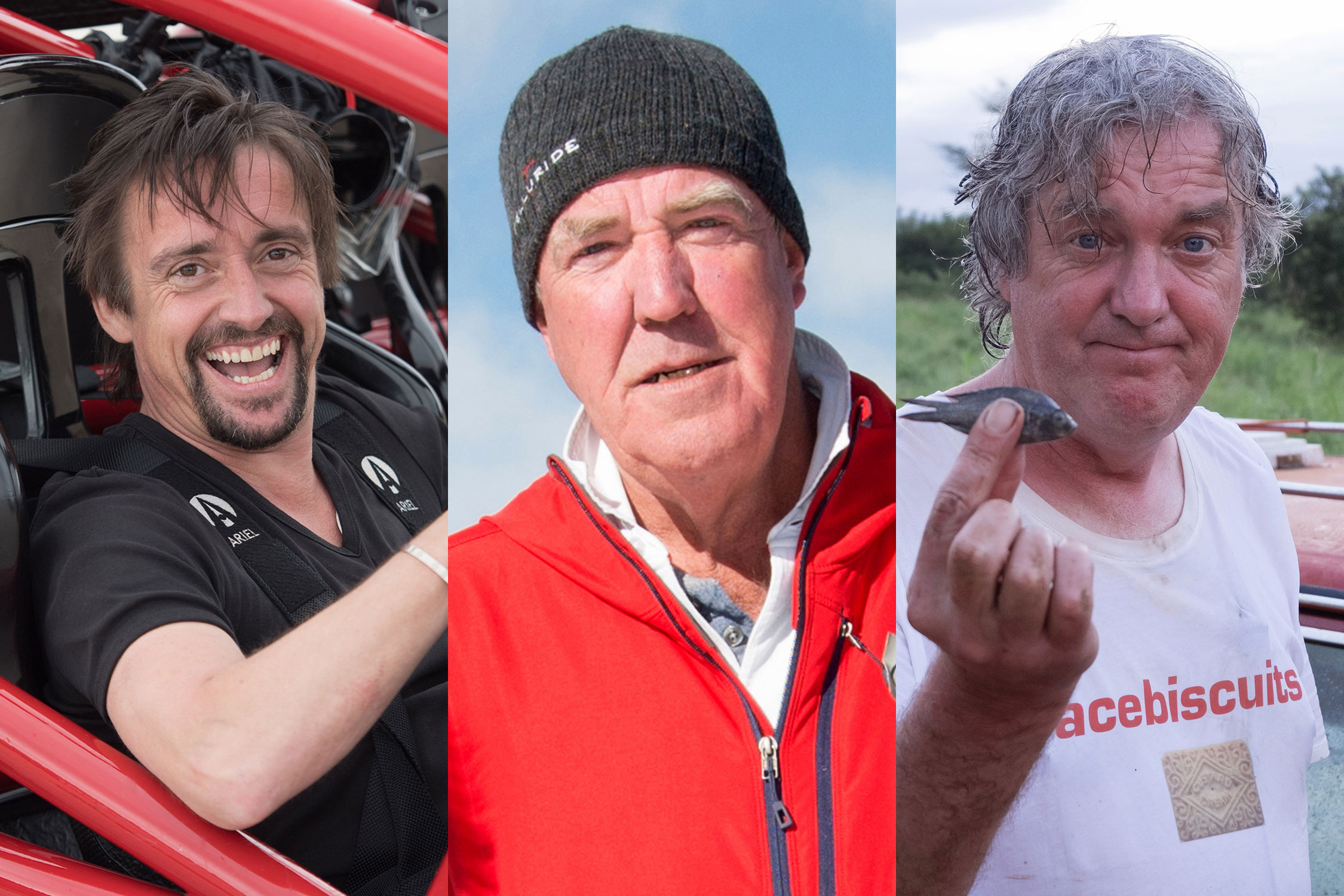 Jeremy Clakrosn, Richard Hammond, James May