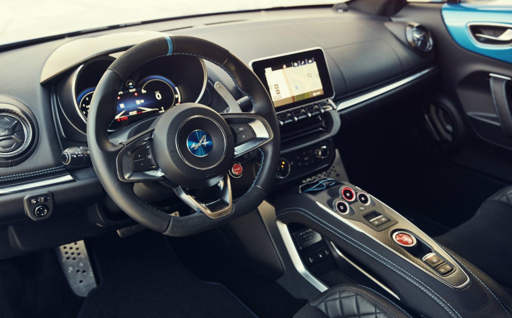 Alpine A110 interior