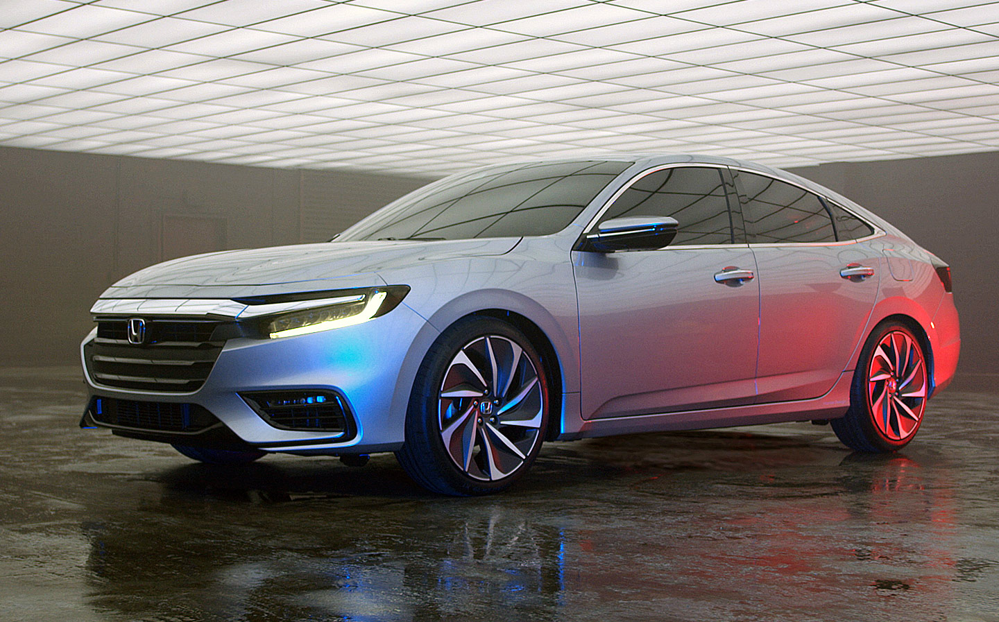 2019 Honda Insight at the 2018 NAIAS Detroit Motor Show